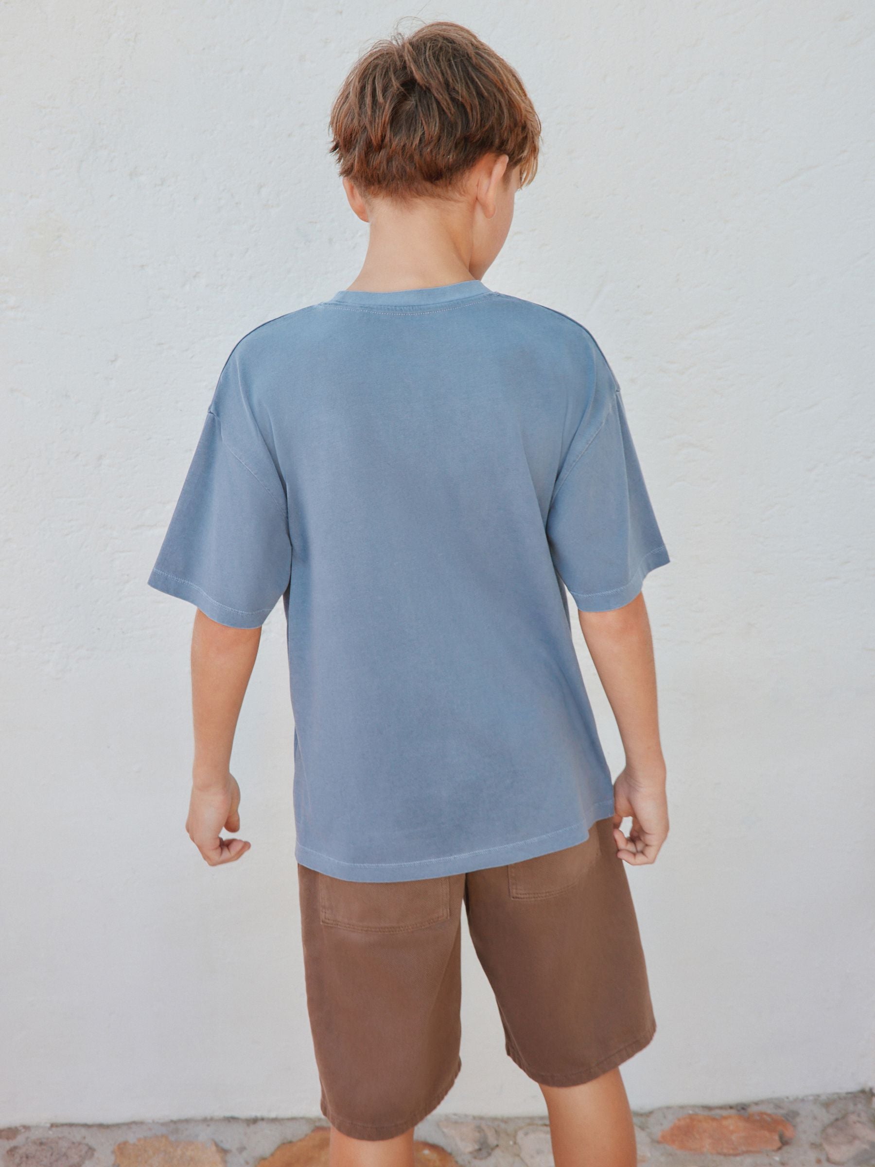 Dsiney Kidz - Blue Washed Graphic T-Shirt (3-16yrs) image 3