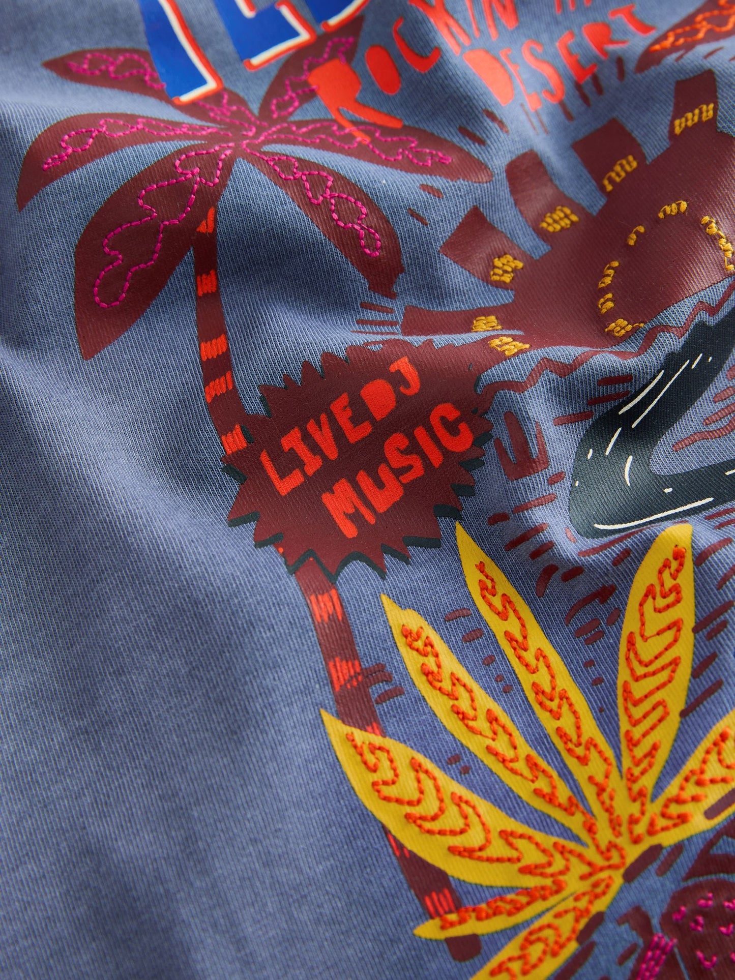 Dsiney Kidz - Blue Washed Graphic T-Shirt (3-16yrs) image 7