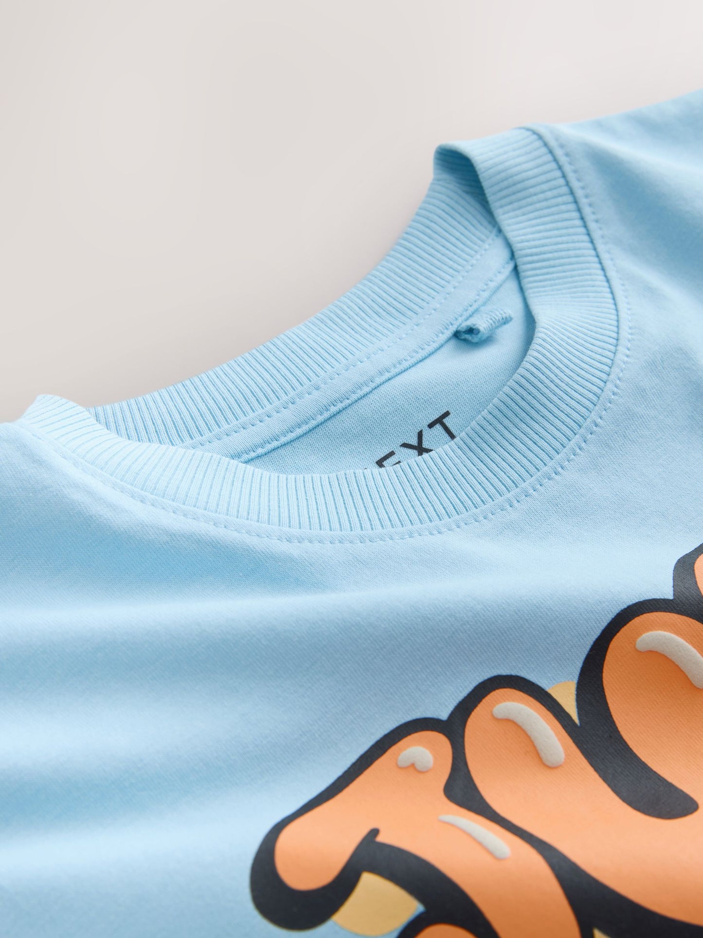 Dsiney Kidz - Blue Ice Cream Short Sleeve Graphic T-Shirt (3-16yrs) image 3