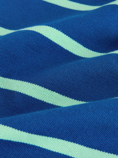 Dsiney Kidz - Blue/Green Short Sleeve Jersey Polo Shirt (3-16yrs) image 4