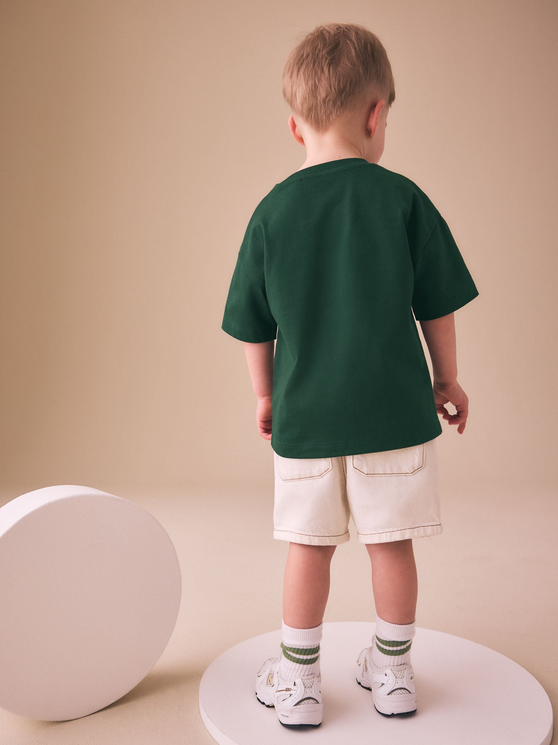 Green Roarsome Tiger Short Sleeve Graphic T-Shirt (3mths-7yrs) image 5
