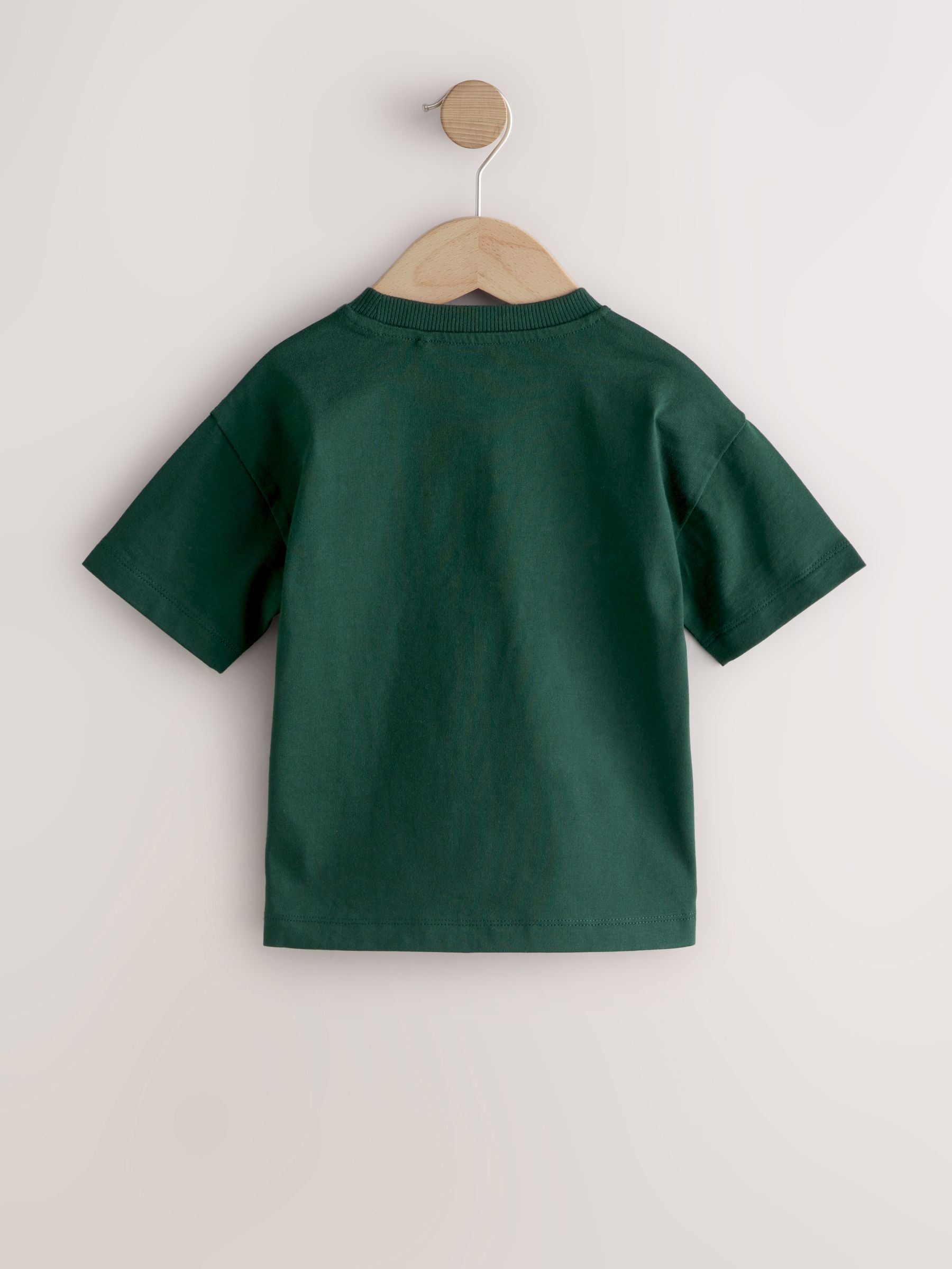 Green Roarsome Tiger Short Sleeve Graphic T-Shirt (3mths-7yrs) image 8