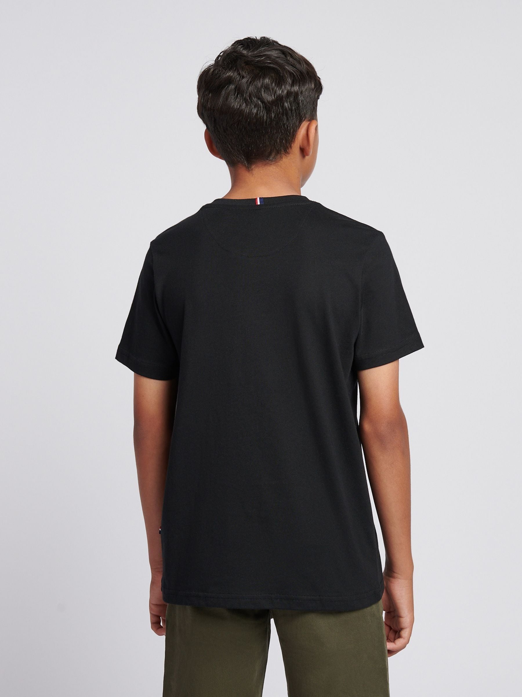Dsiney Kidz - U.S. Polo Assn. Black Texture Double Horsemen T-Shirt image 4