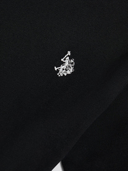 Dsiney Kidz - U.S. Polo Assn. Black Texture Double Horsemen T-Shirt image 8