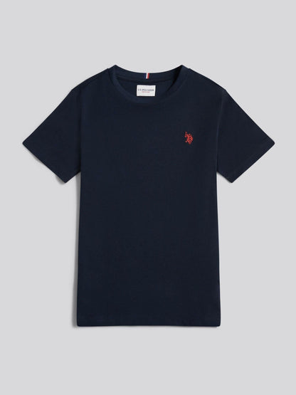 Dsiney Kidz - U.S. Polo Assn. Blue Navy Texture Double Horsemen T-Shirt image 5