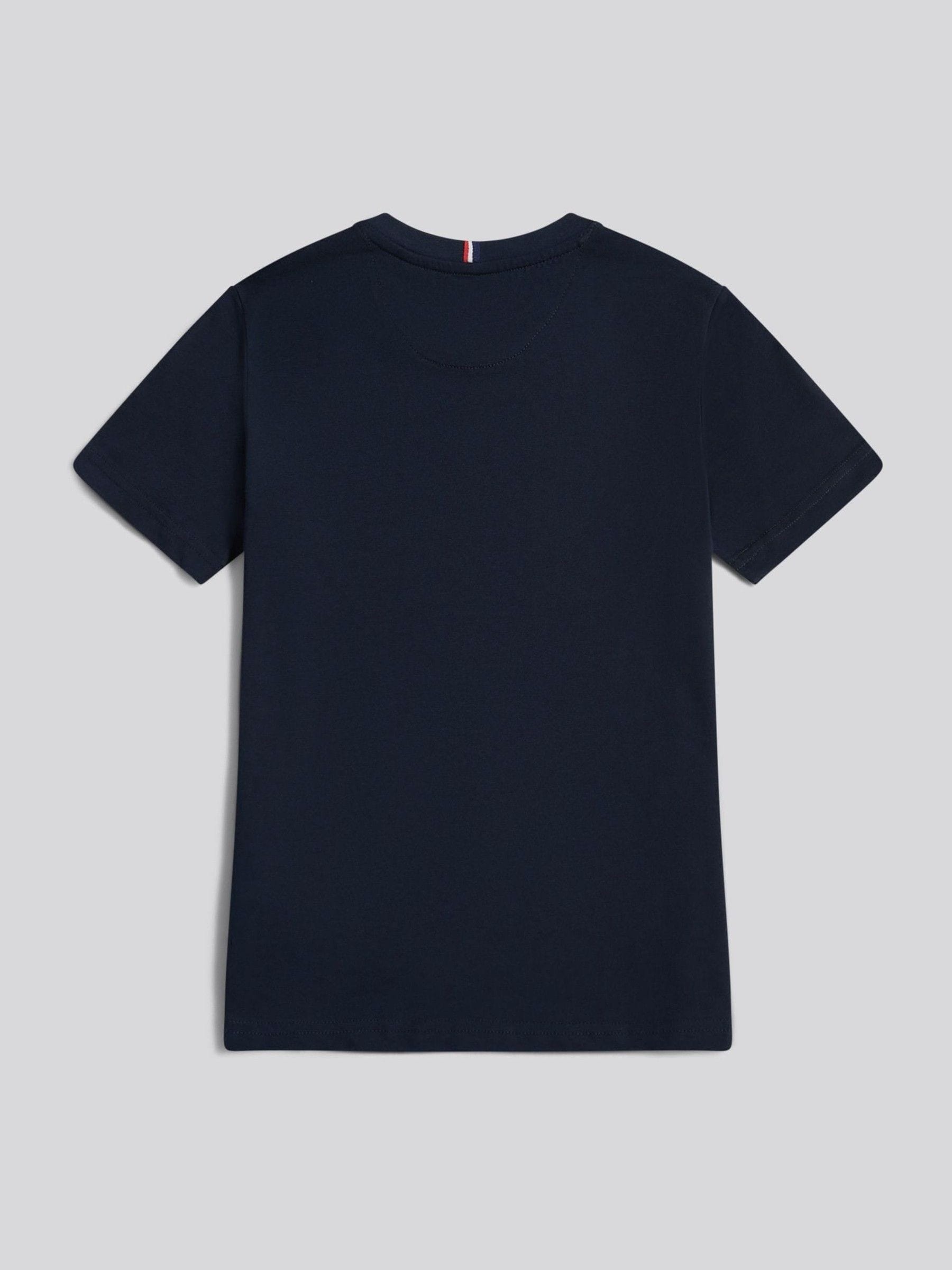 Dsiney Kidz - U.S. Polo Assn. Blue Navy Texture Double Horsemen T-Shirt image 6