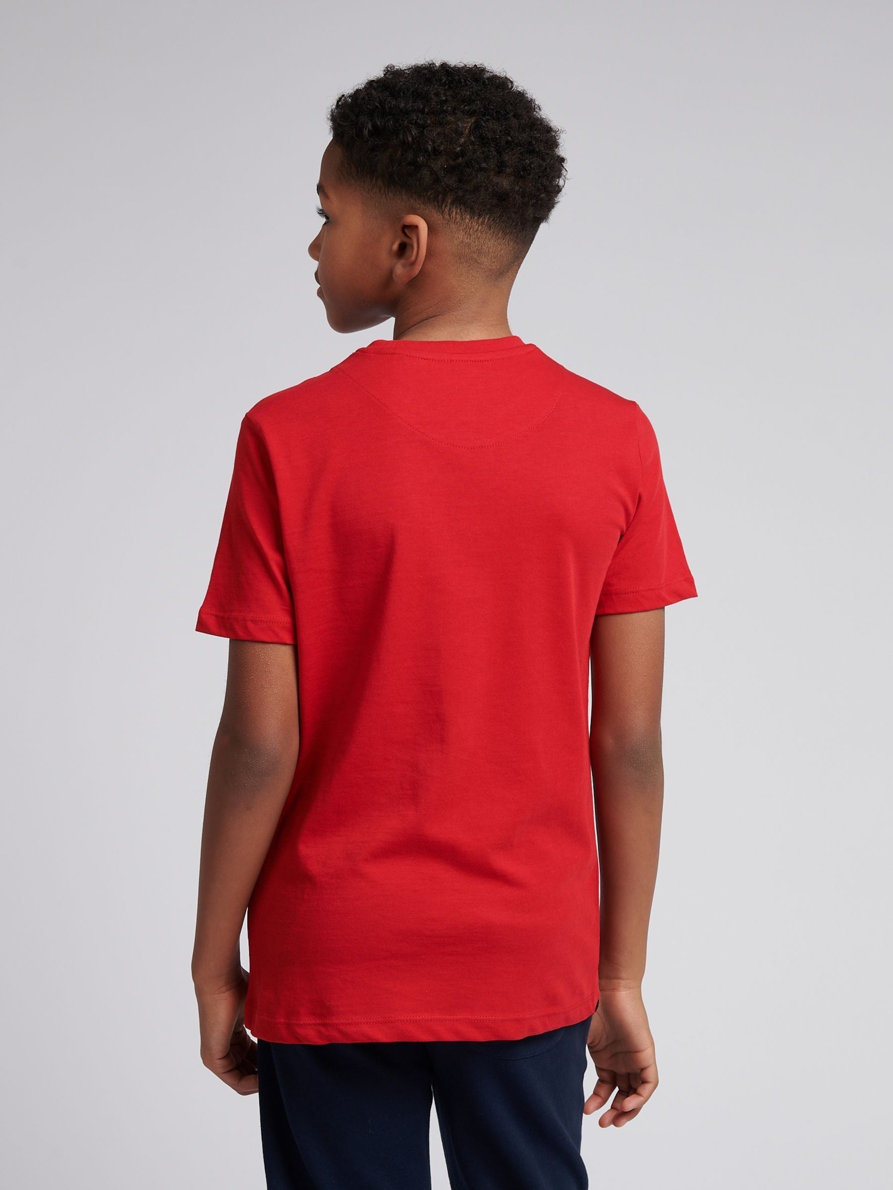 Dsiney Kidz - U.S. Polo Assn. Red Double Horsemen Graphic T-Shirt image 4