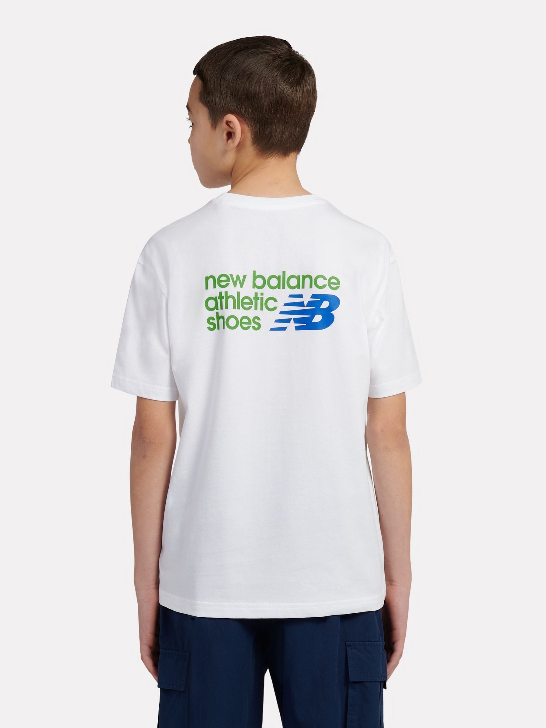 Dsiney Kidz - New Balance Off White Athletics Relaxed Premium Graphic T-Shirt image 4