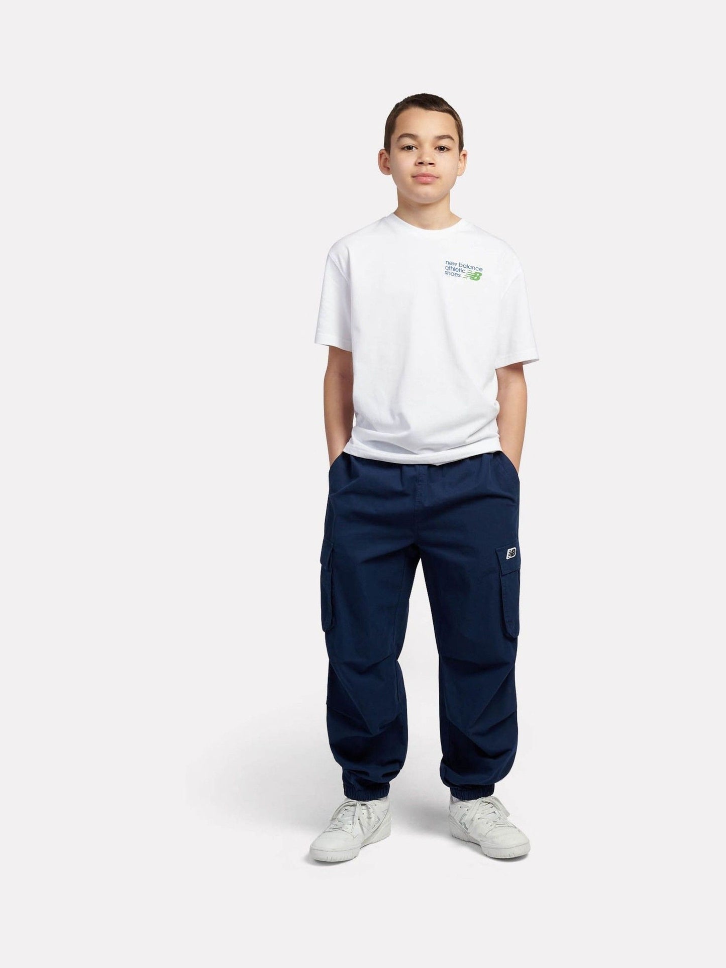 Dsiney Kidz - New Balance Off White Athletics Relaxed Premium Graphic T-Shirt image 6