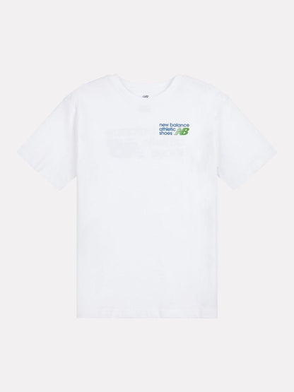 Dsiney Kidz - New Balance Off White Athletics Relaxed Premium Graphic T-Shirt image 7