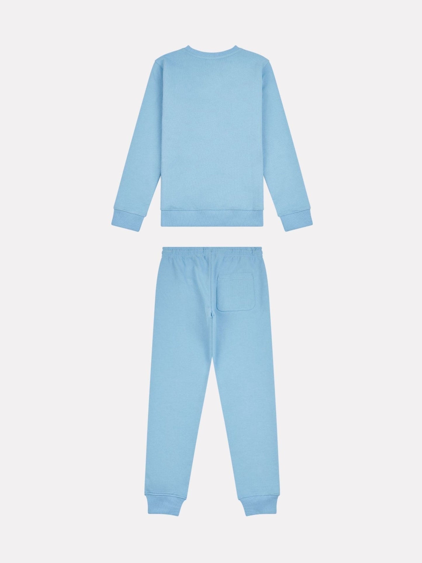 Dsiney Kidz - New Balance Blue FT Stacked Logo Crew & Joggers Set image 2