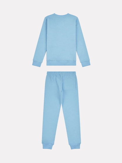 Dsiney Kidz - New Balance Blue FT Stacked Logo Crew & Joggers Set image 2