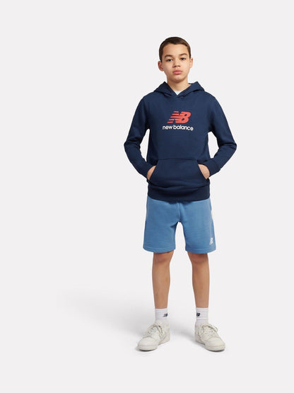 Dsiney Kidz - New Balance Blue Stacked Logo Hoodie image 5