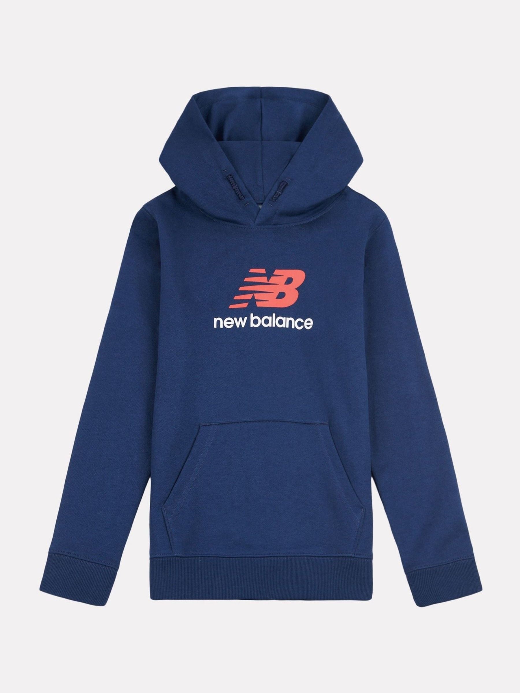 Dsiney Kidz - New Balance Blue Stacked Logo Hoodie image 6