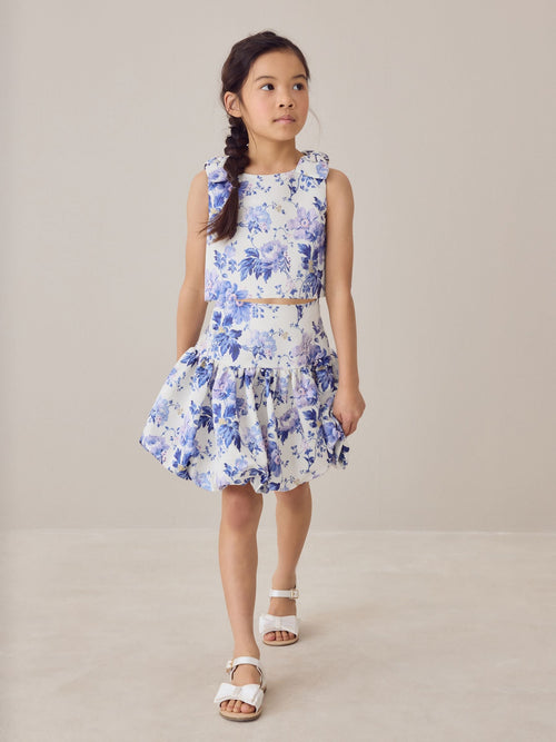 Laura Ashley Multi Peony Garden Top and Skirt Set image 1
