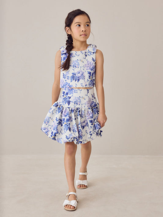 Laura Ashley Multi Peony Garden Top and Skirt Set image 1