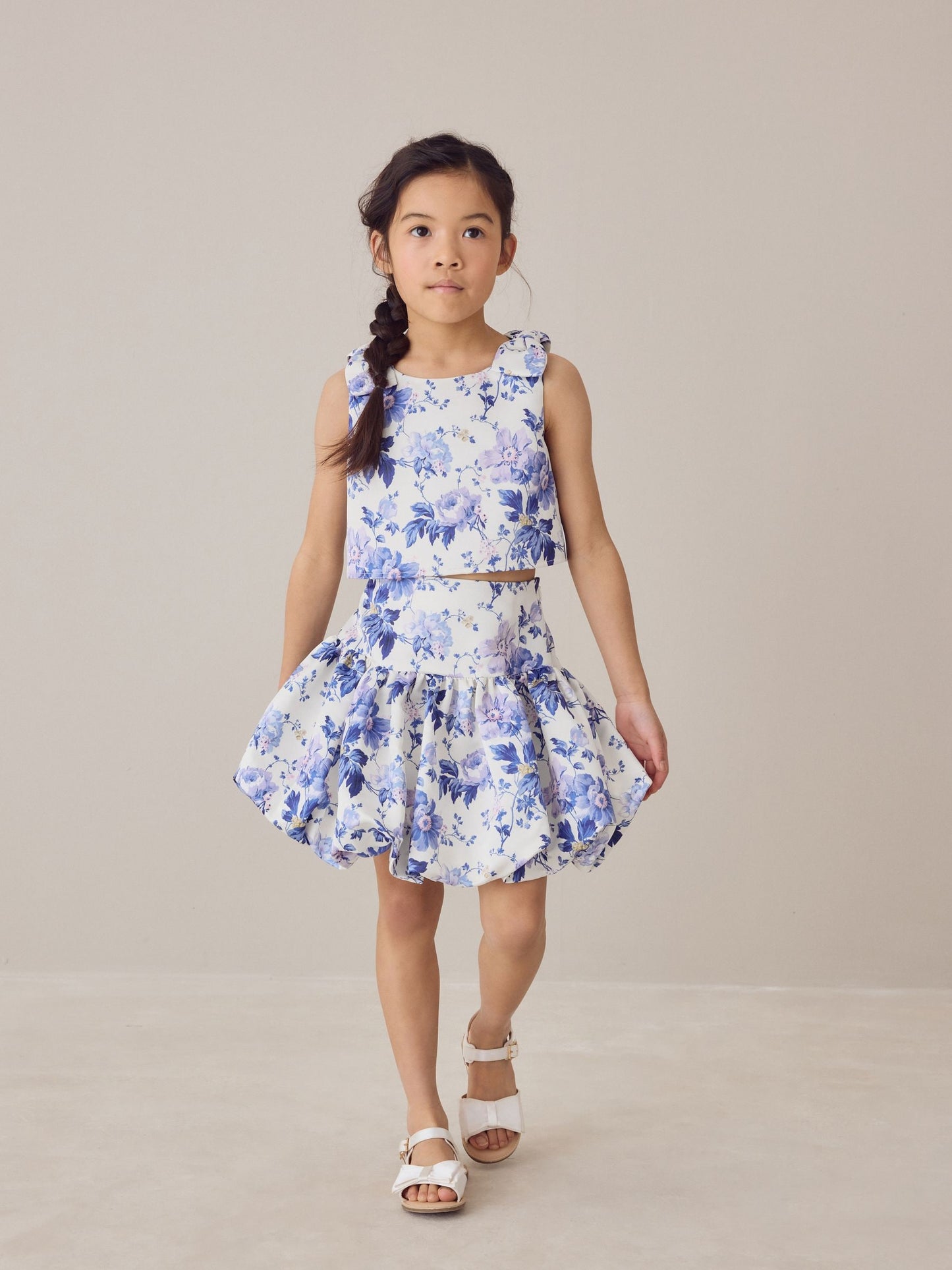 Laura Ashley Multi Peony Garden Top and Skirt Set image 3