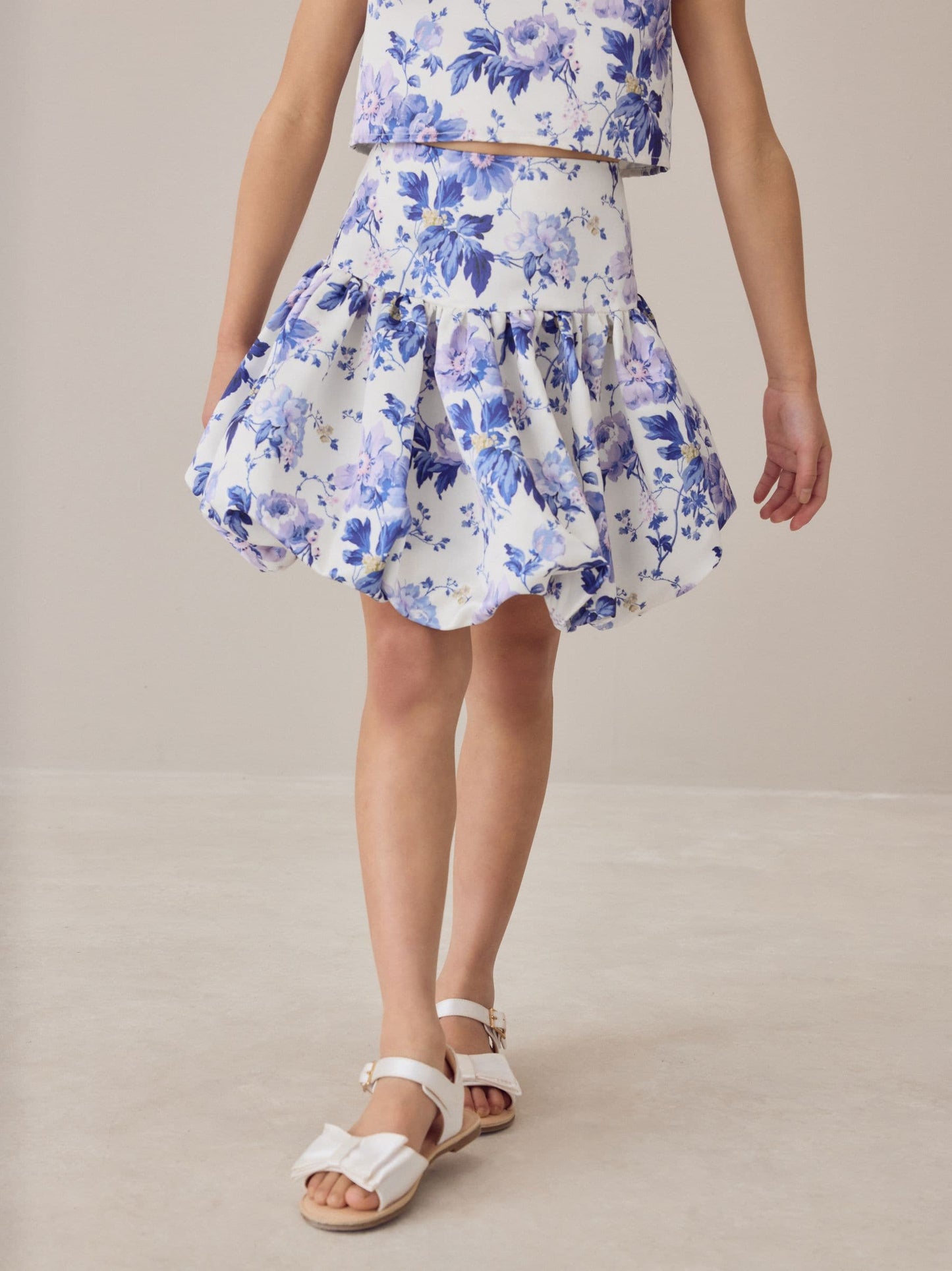 Laura Ashley Multi Peony Garden Top and Skirt Set image 4