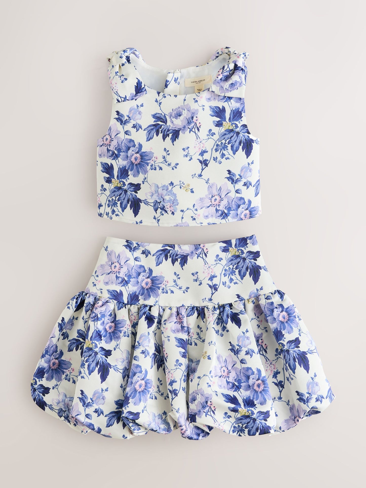 Laura Ashley Multi Peony Garden Top and Skirt Set image 7