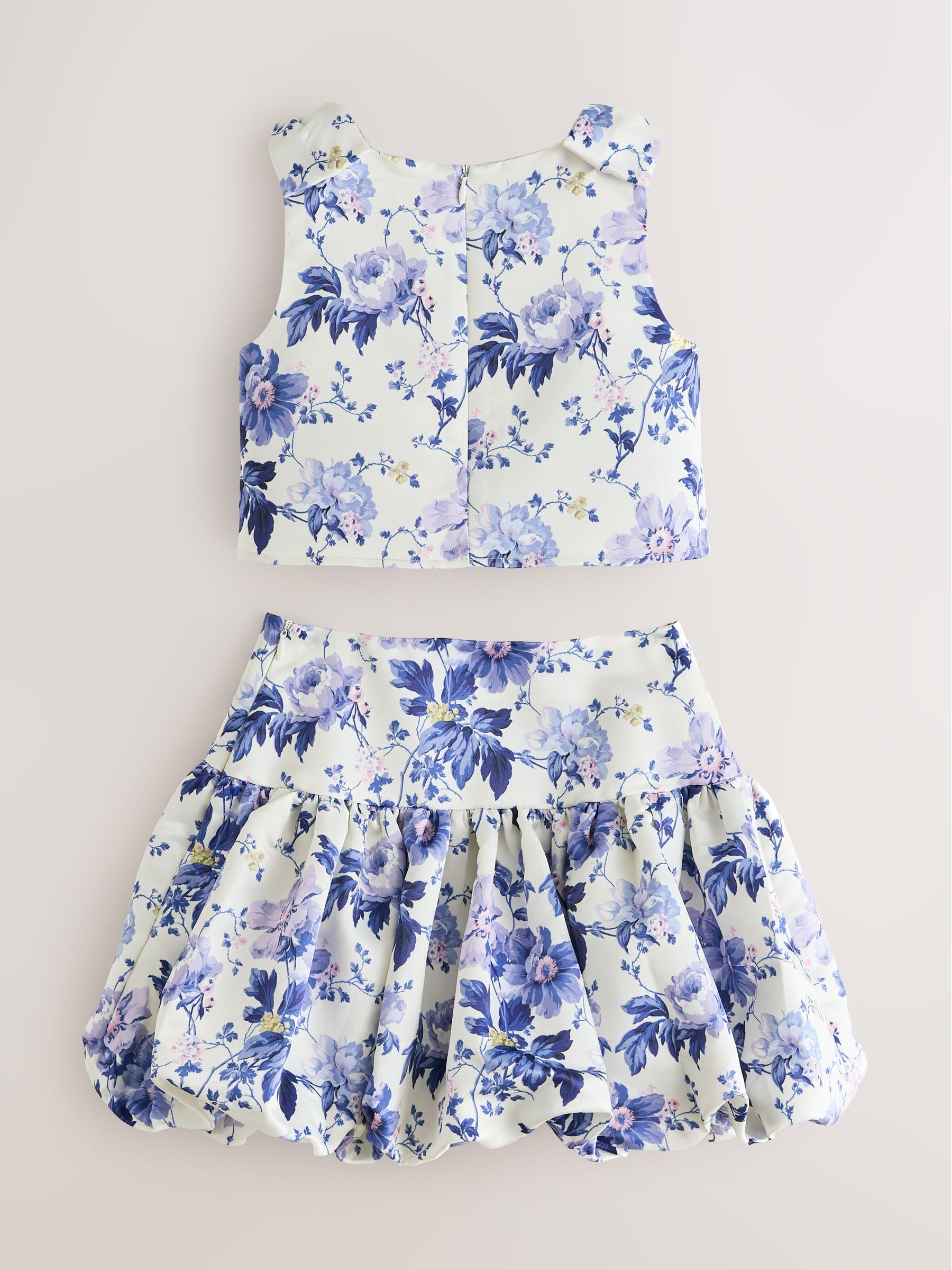 Laura Ashley Multi Peony Garden Top and Skirt Set image 8
