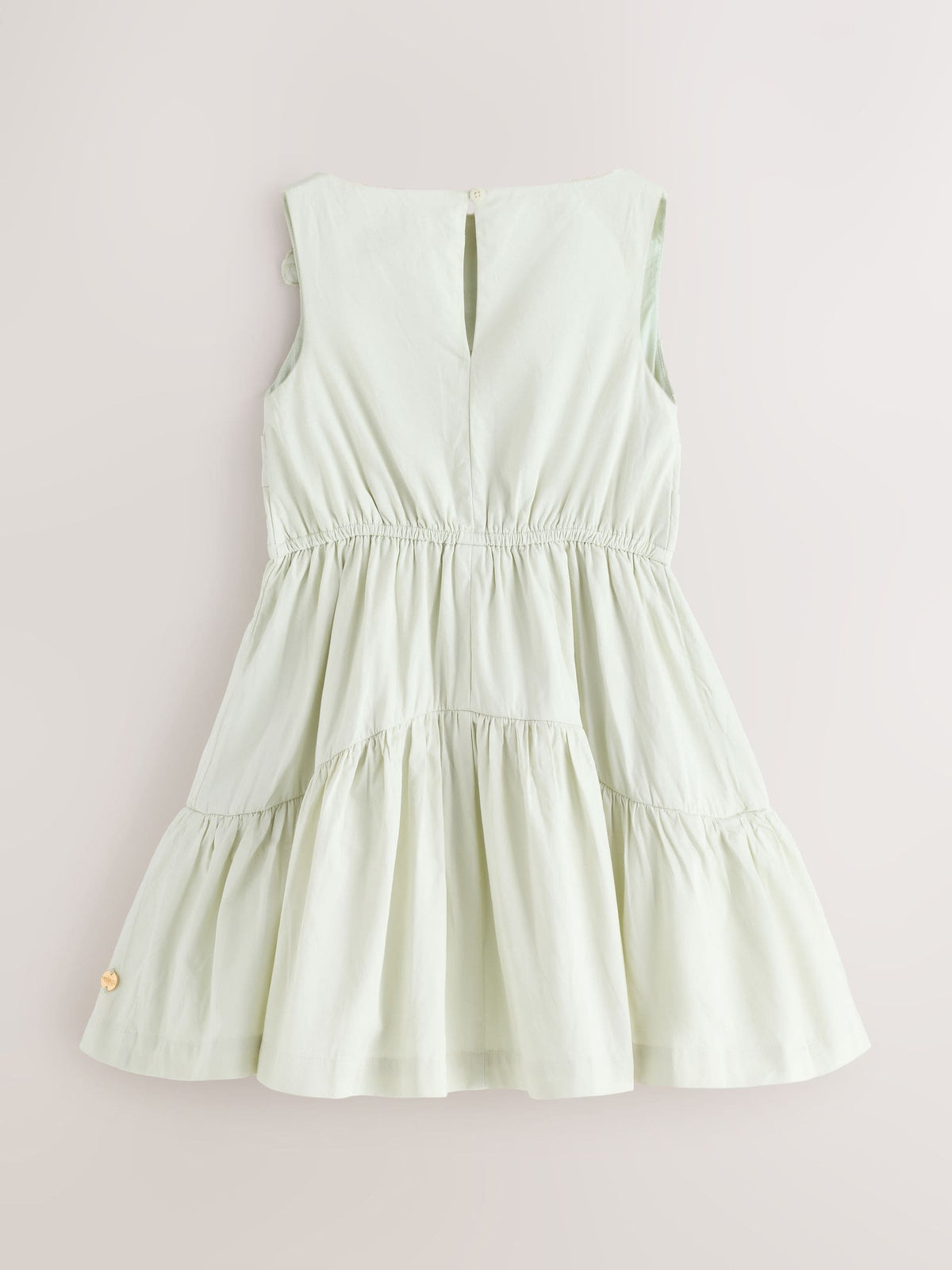 Dsiney Kidz - Laura Ashley Mint Green Layered Flower Embelished Dress image 9