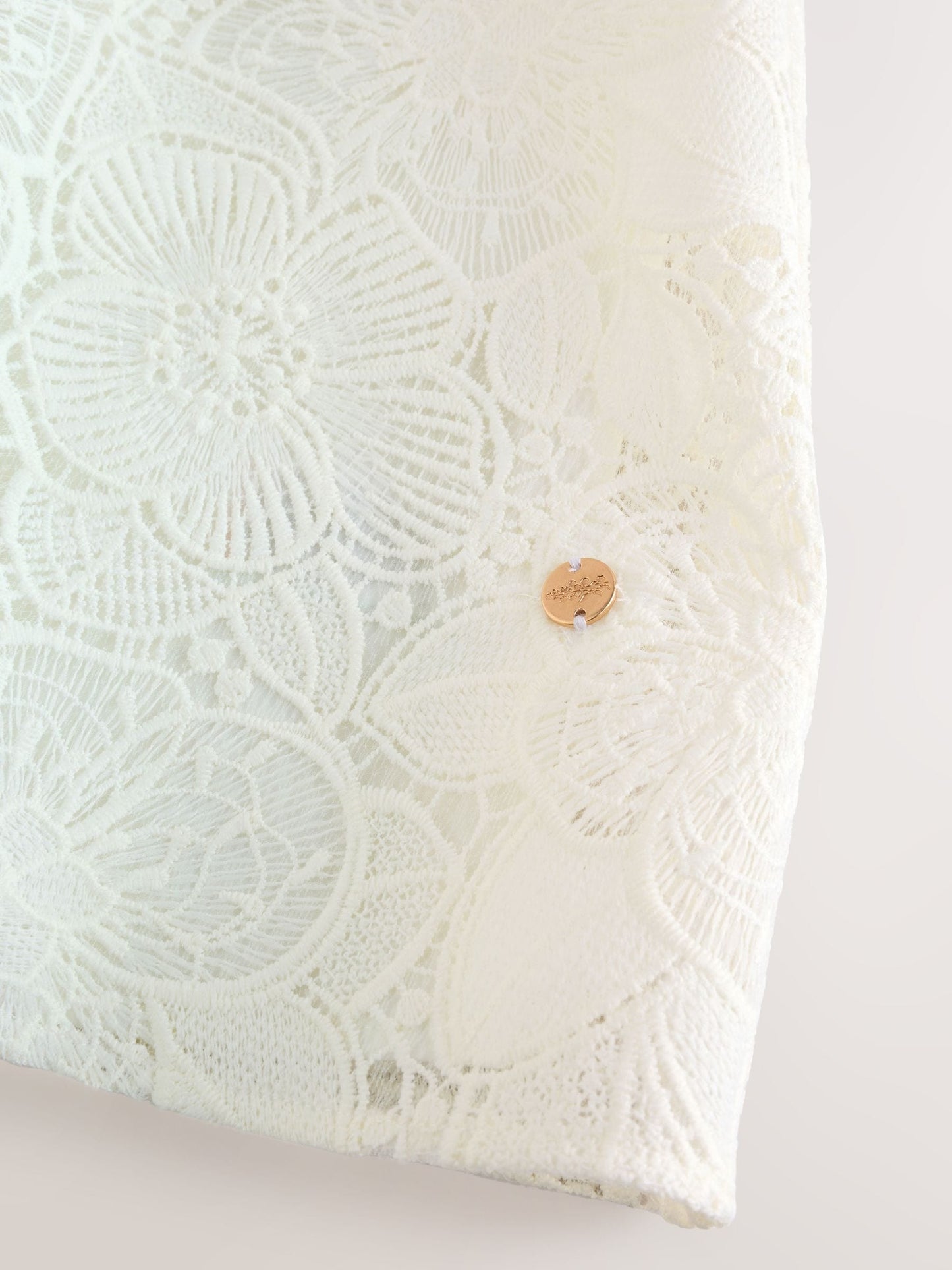 Laura Ashley White Lace Bow Dress image 9