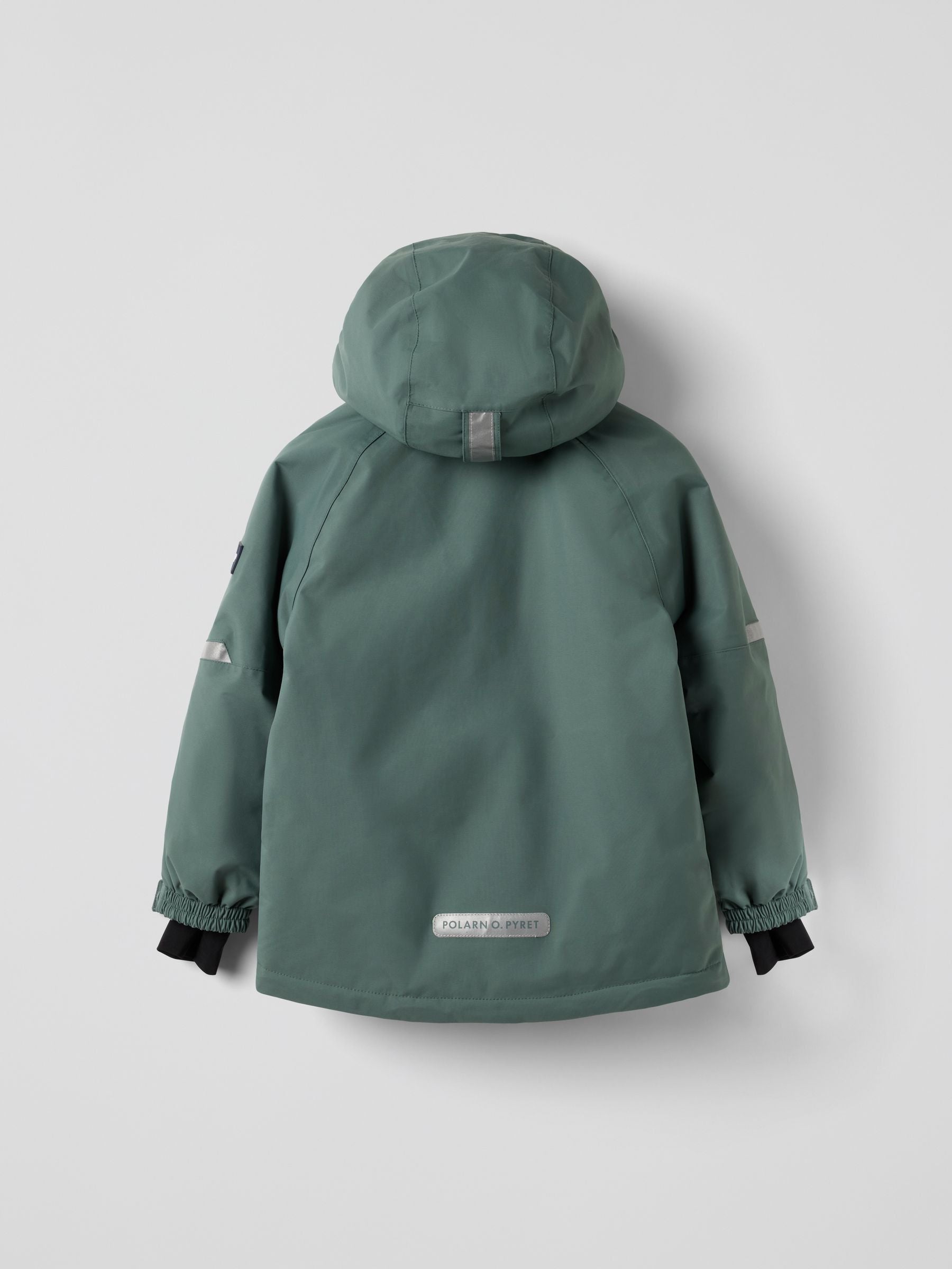 Dsiney Kidz - Polarn O. Pyret Green Waterproof Padded Ski Jacket image 3