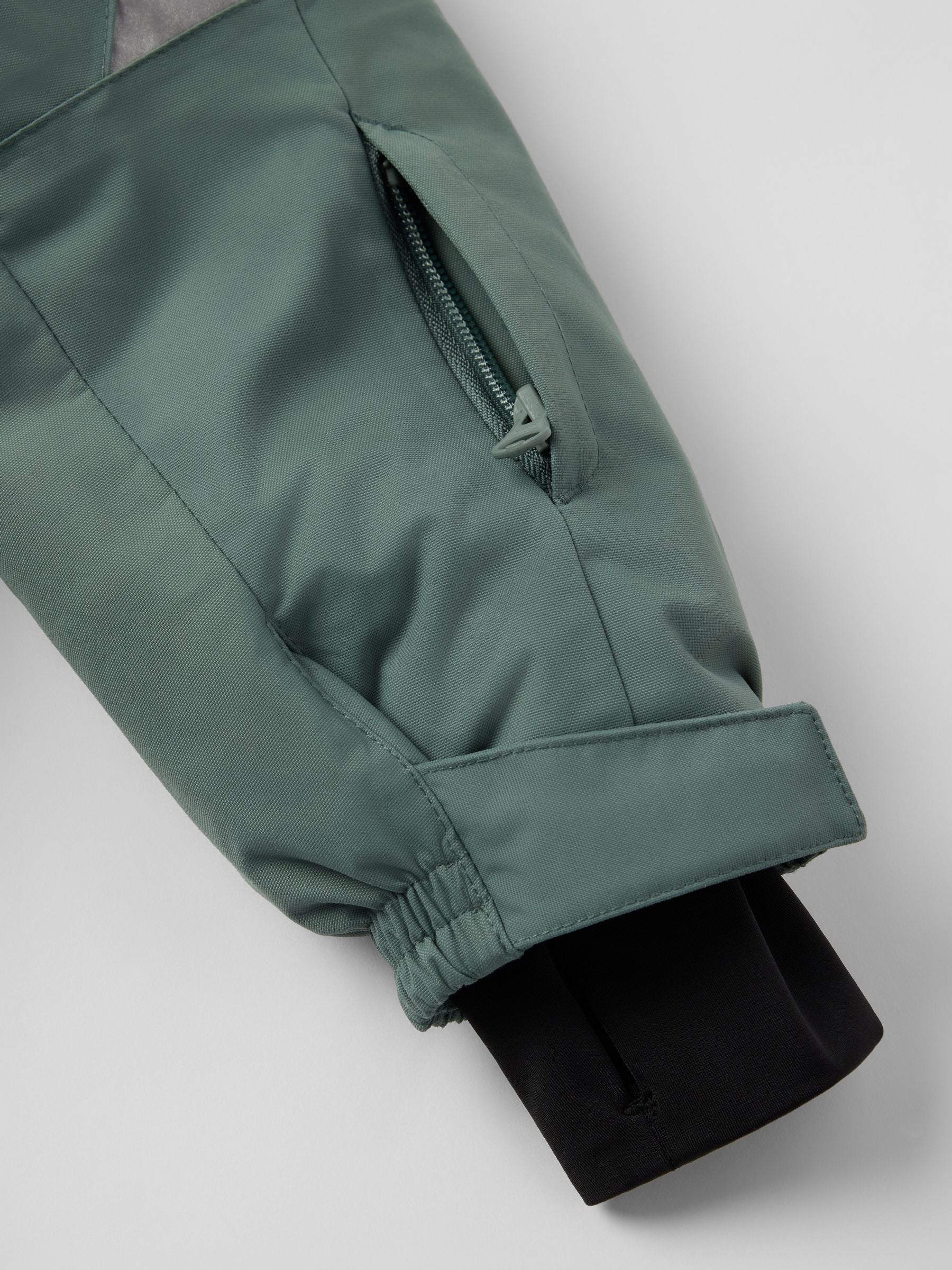 Dsiney Kidz - Polarn O. Pyret Green Waterproof Padded Ski Jacket image 7
