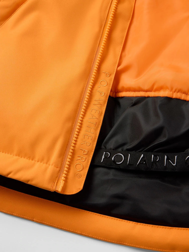 Polarn O. Pyret Orange Padded Ski Jacket