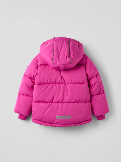 Polarn O. Pyret Pink Padded Water Resistant Puffer
