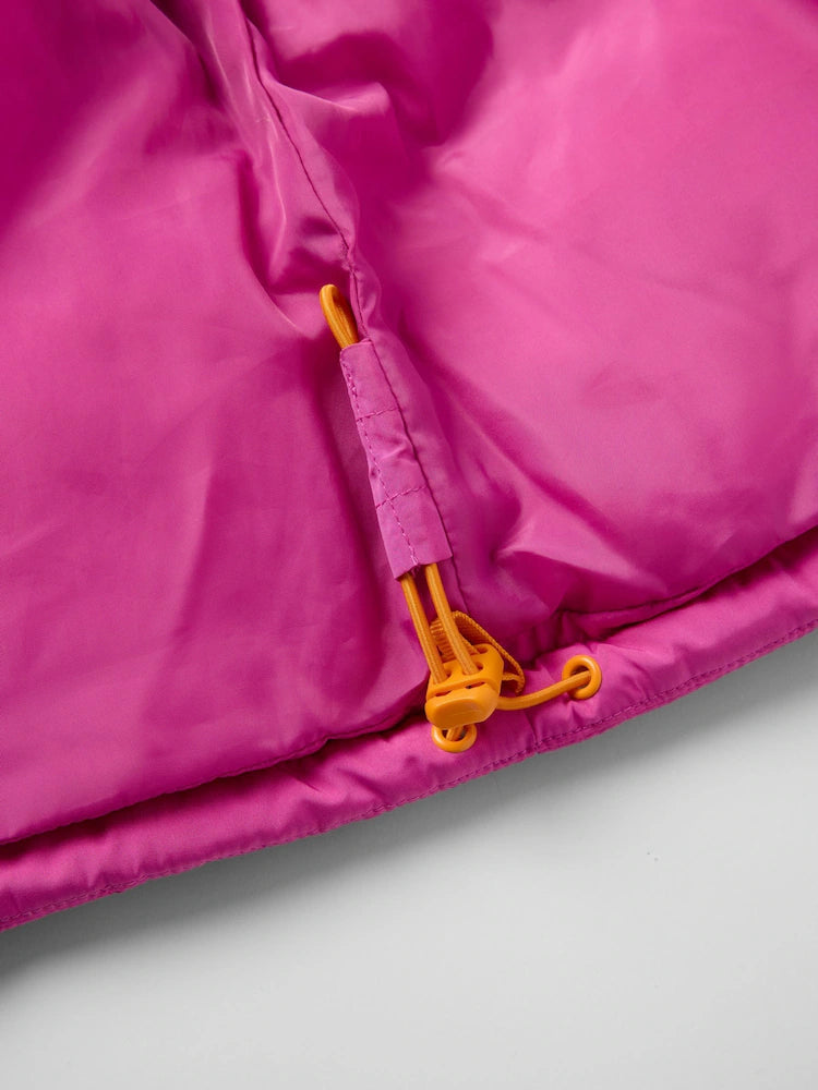 Polarn O. Pyret Pink Padded Water Resistant Puffer