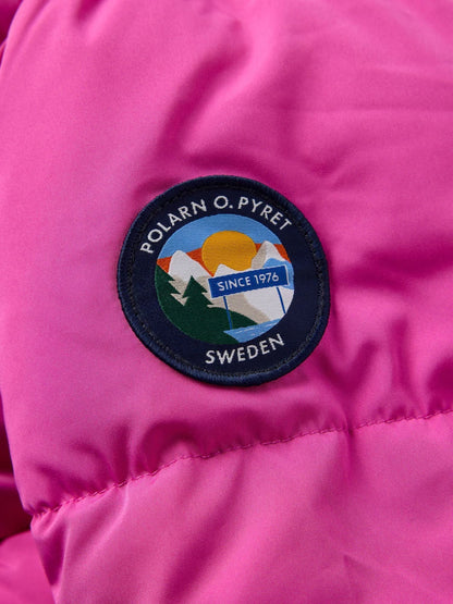Polarn O. Pyret Pink Padded Water Resistant Puffer