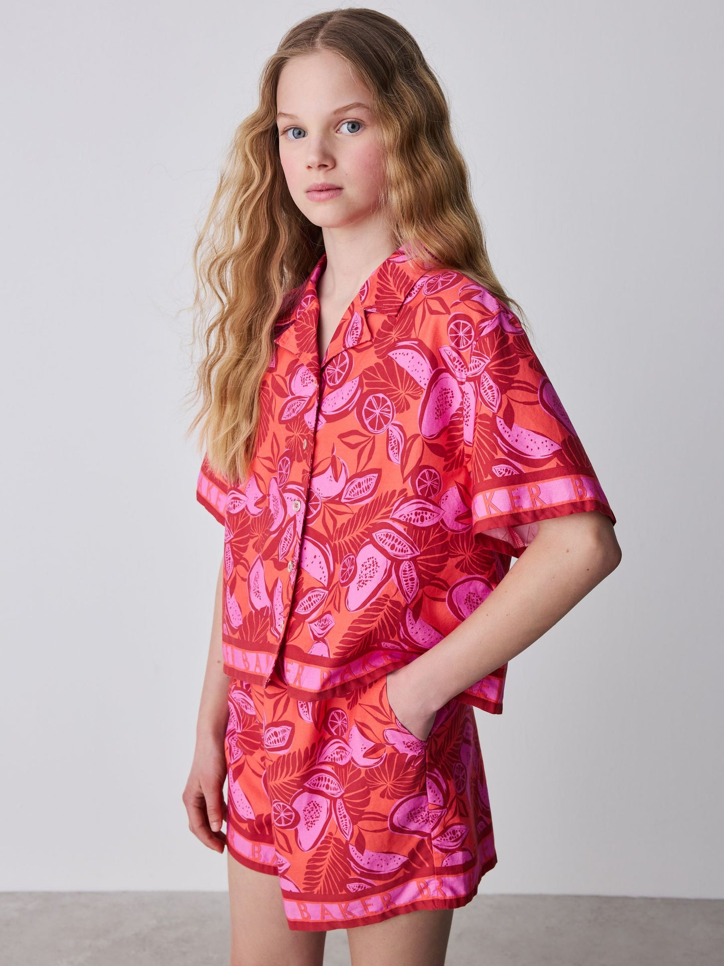 Baker by Ted Baker 2 Piece Printed Shirt & Shorts Set image 2