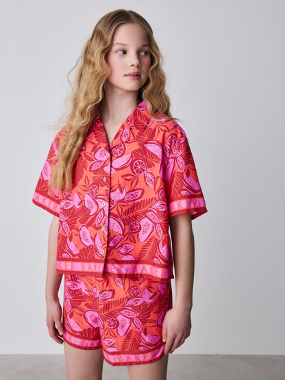 Baker by Ted Baker 2 Piece Printed Shirt & Shorts Set image 3