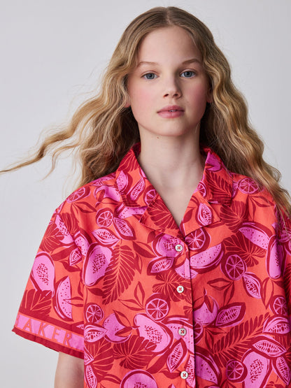 Baker by Ted Baker 2 Piece Printed Shirt & Shorts Set image 6