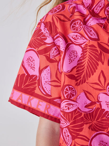 Baker by Ted Baker 2 Piece Printed Shirt & Shorts Set image 7