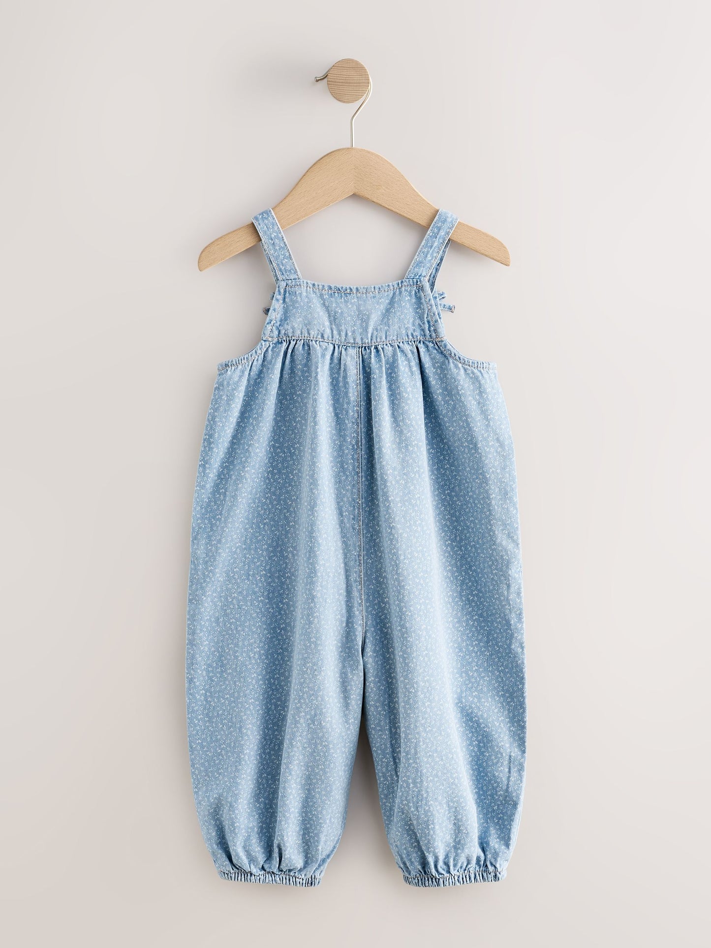 Dsiney Kidz - Blue Floral Ditsy Denim Jumpsuit (3mths-7yrs) image 6