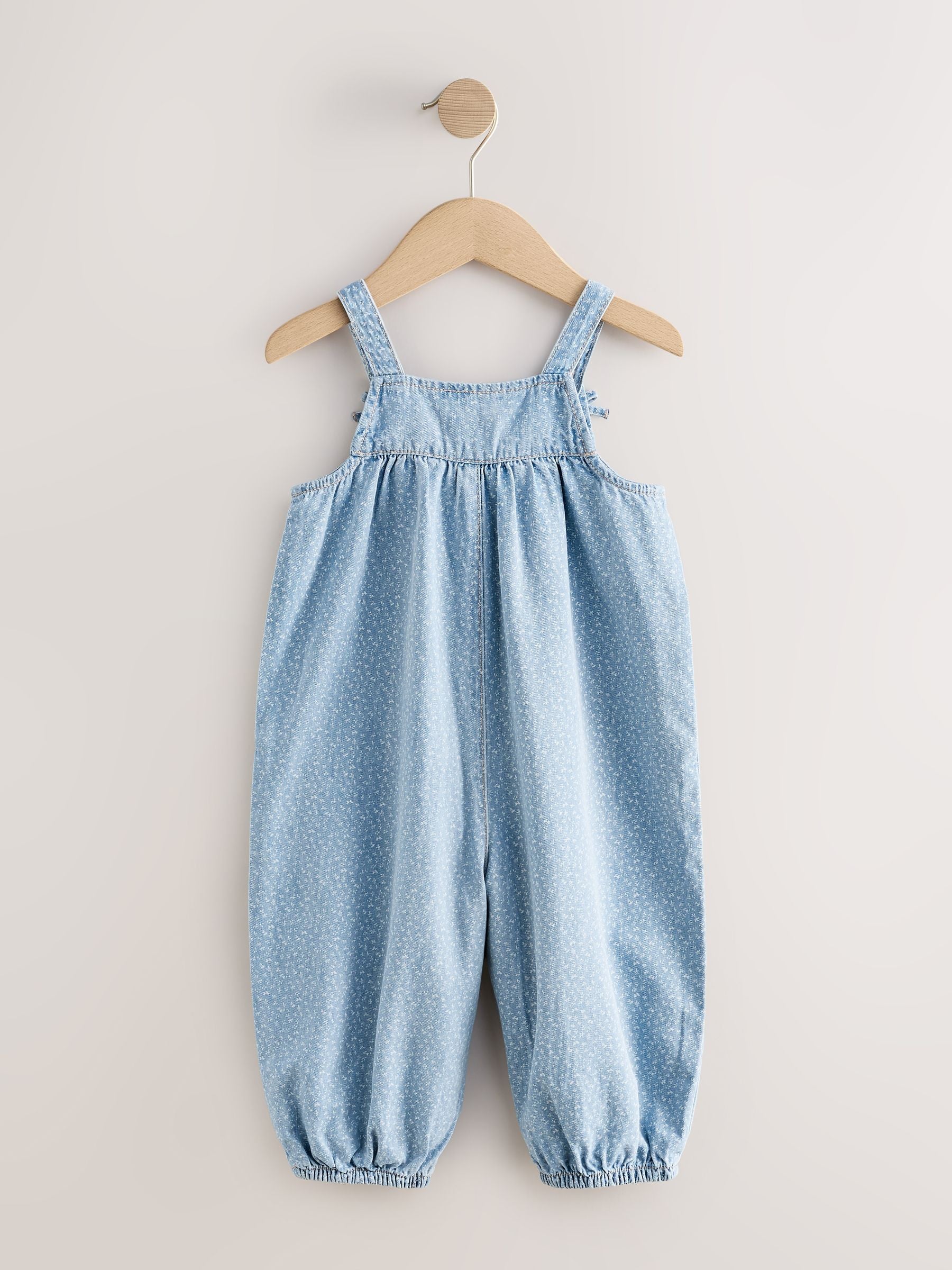 Dsiney Kidz - Blue Floral Ditsy Denim Jumpsuit (3mths-7yrs) image 6
