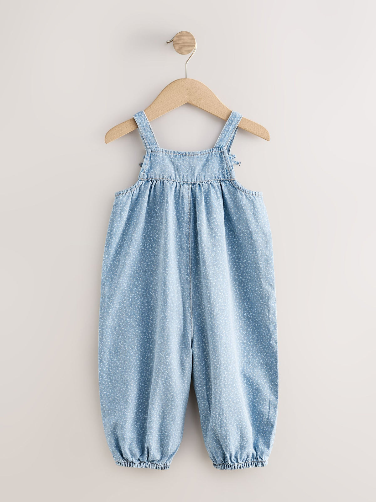 Dsiney Kidz - Blue Floral Ditsy Denim Jumpsuit (3mths-7yrs) image 6