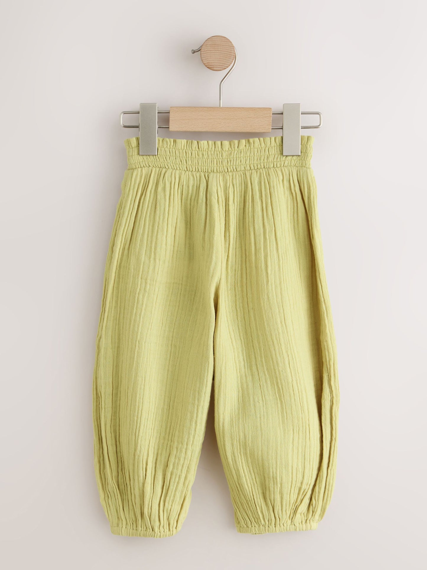 Khaki Green Pull On Trousers (3mths-7yrs) image 6