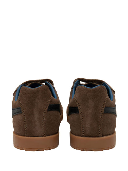 Gola Brown Harrier Strap Suede Strap Trainers image 2