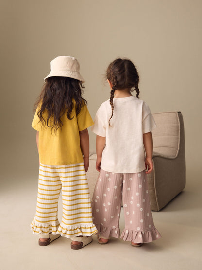 Neutral Top & Trousers Set 2 Pack (3mths-7yrs) image 3