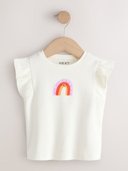 Dsiney Kidz - Rainbow Vests 5 Pack (3mths-7yrs) image 4