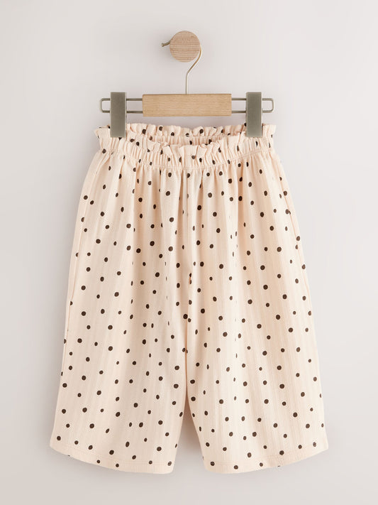 Neutral Wide Leg Trousers 3 Pack (3mths-7yrs) image 2