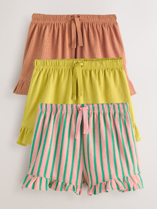 Green/Orange Shorts 3 Pack (3mths-7yrs) image 1