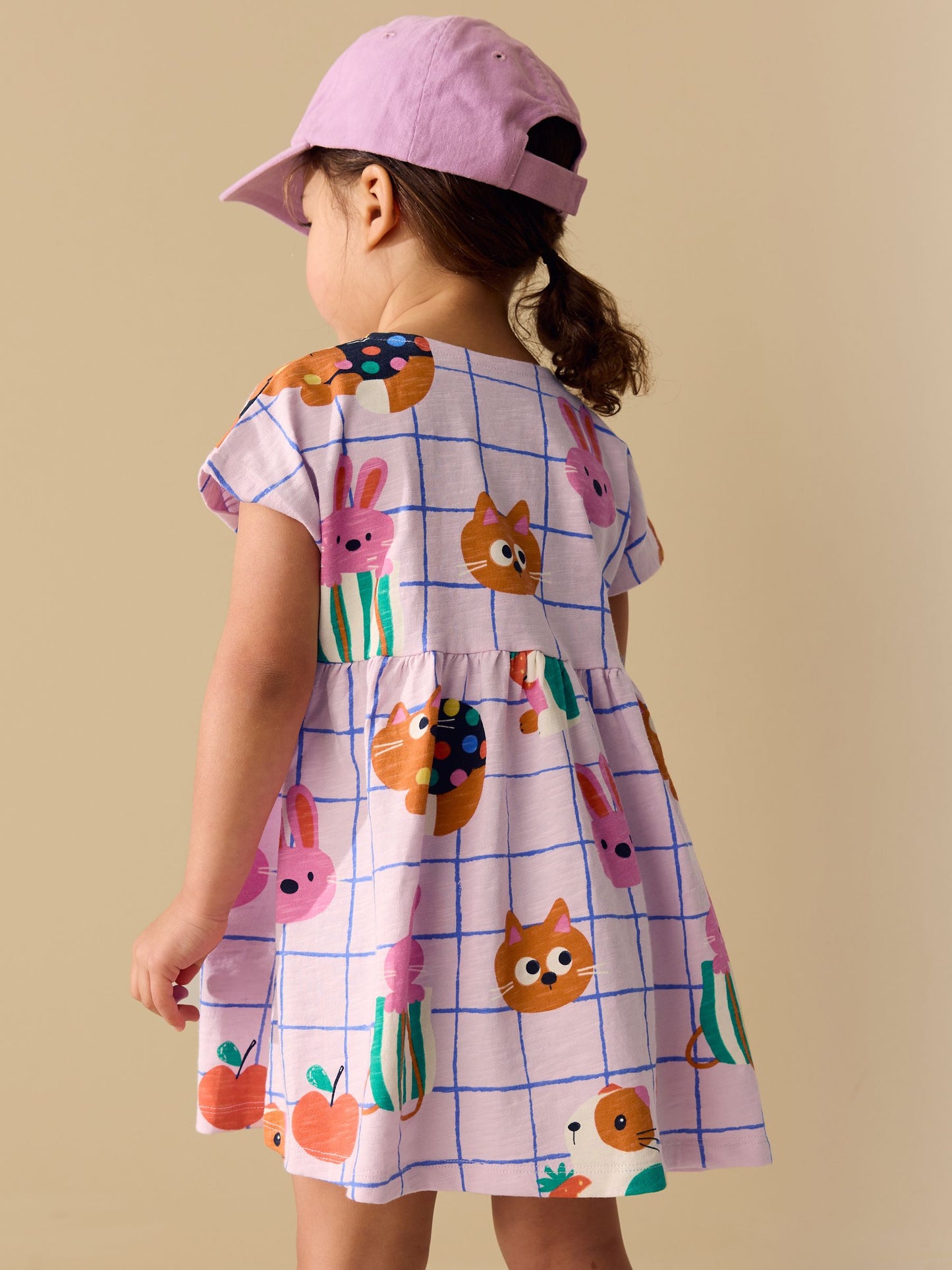 Pink Pets Jersey Dress (3mths-7yrs) image 2