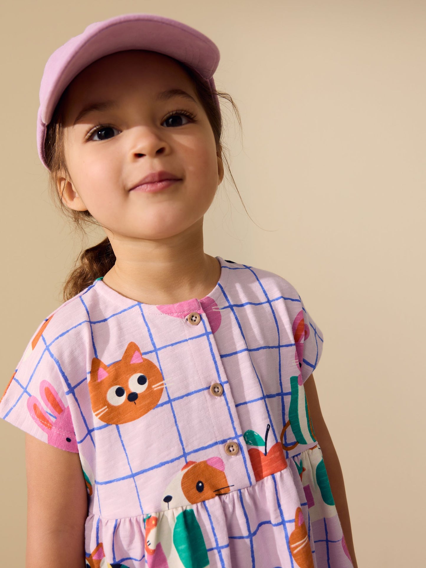 Pink Pets Jersey Dress (3mths-7yrs) image 3