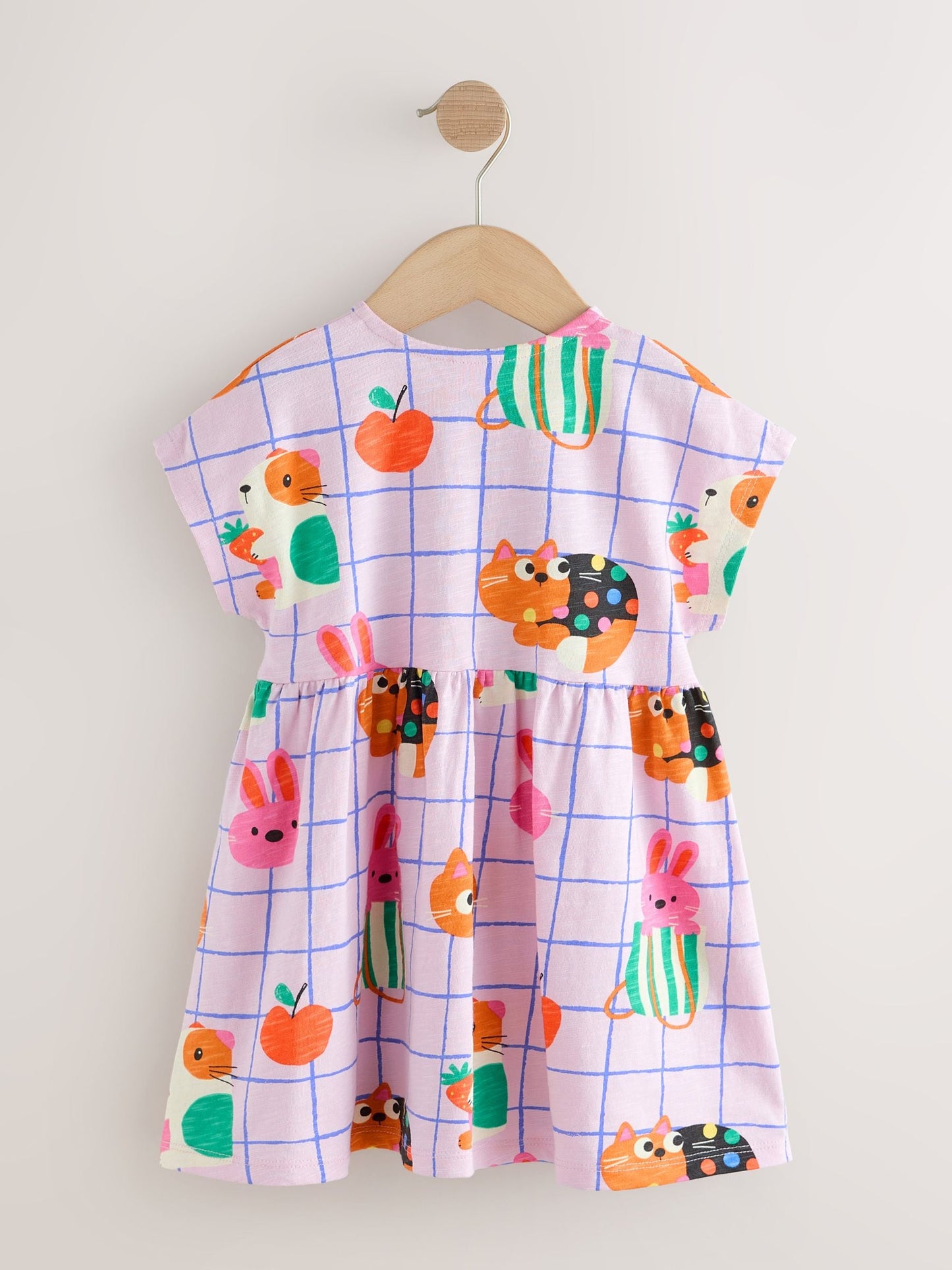 Pink Pets Jersey Dress (3mths-7yrs) image 5