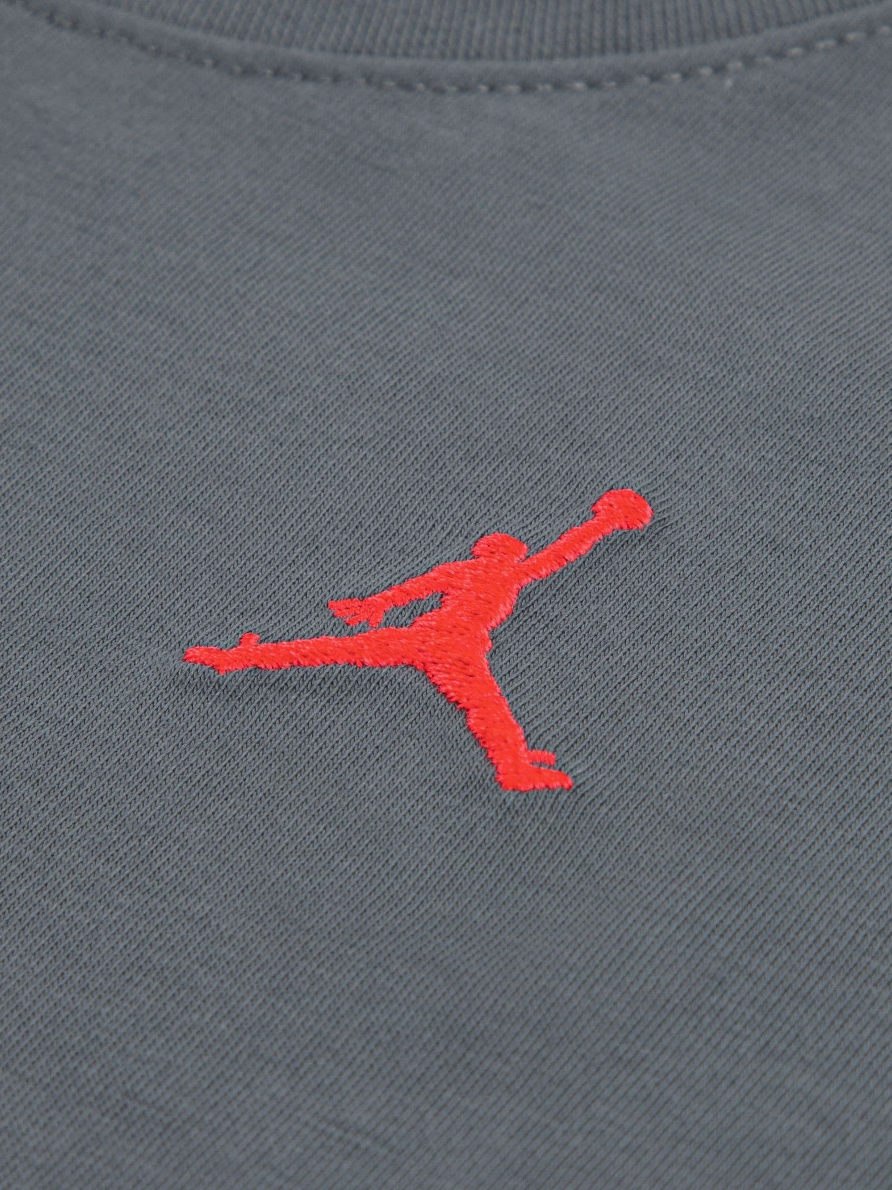 Dsiney Kidz - Jordan Black Smoke Grey University Air Brooklyn Essentials Top & Short Set image 3