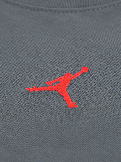 Dsiney Kidz - Jordan Black Smoke Grey University Air Brooklyn Essentials Top & Short Set image 3